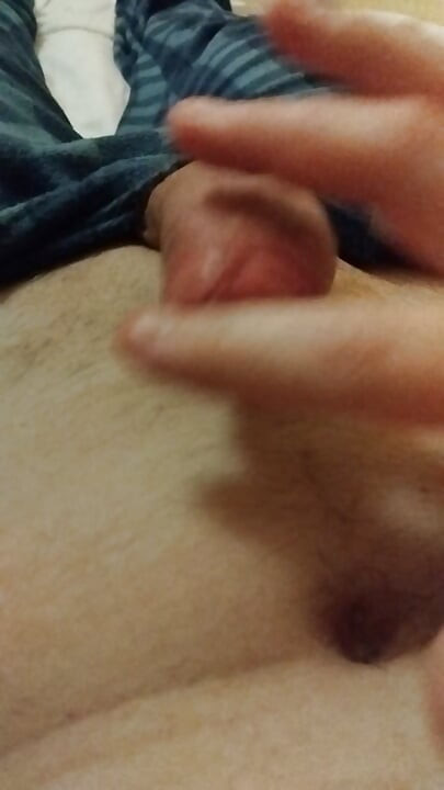 나는 나 자신을 만지고...