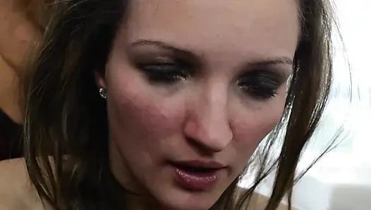 Handstifle by Domina Dorotthy Black and Her Slave Melania