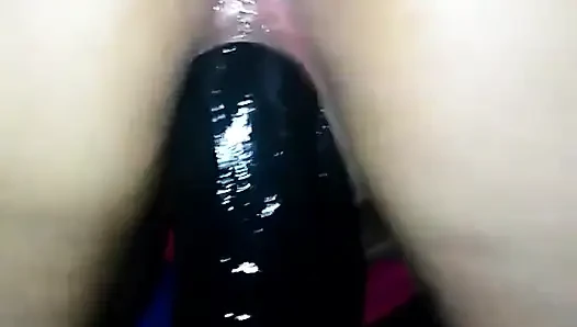 Büyük siyah çift dildo bölüm 2