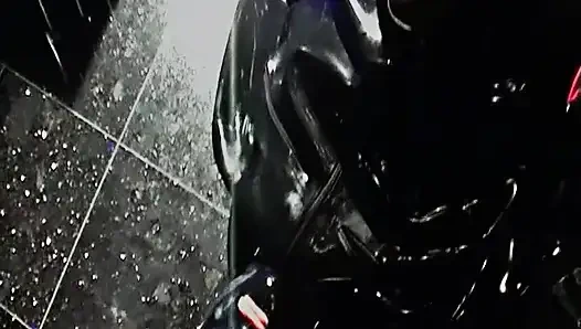 Nasty Cold Water Treatment for the Rubber Slave