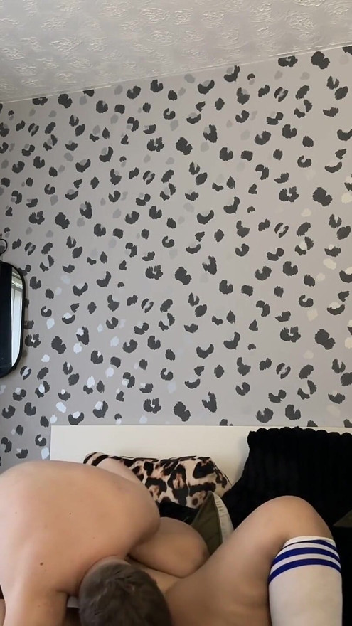 Sissy Husband in Stockings Worships Wife’s Pussy Until Orgasm