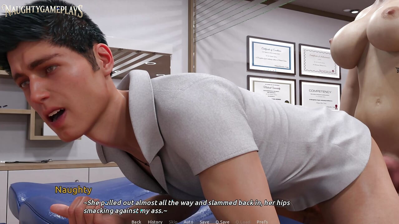 Futa Healthcare (part 02) by Fatsocat - Futa Trans Fucks Male in His Ass