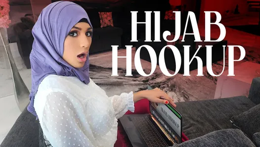 Hijab menina Nina cresceu assistindo filmes adolescentes americanos e está obcecada em se tornar rainha do baile