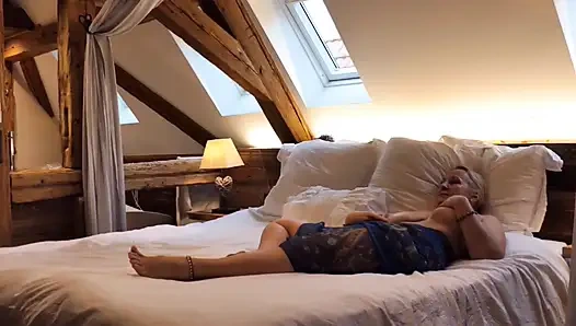 Красивая Блондинка, Зрелая Жена Наслаждается Сексом