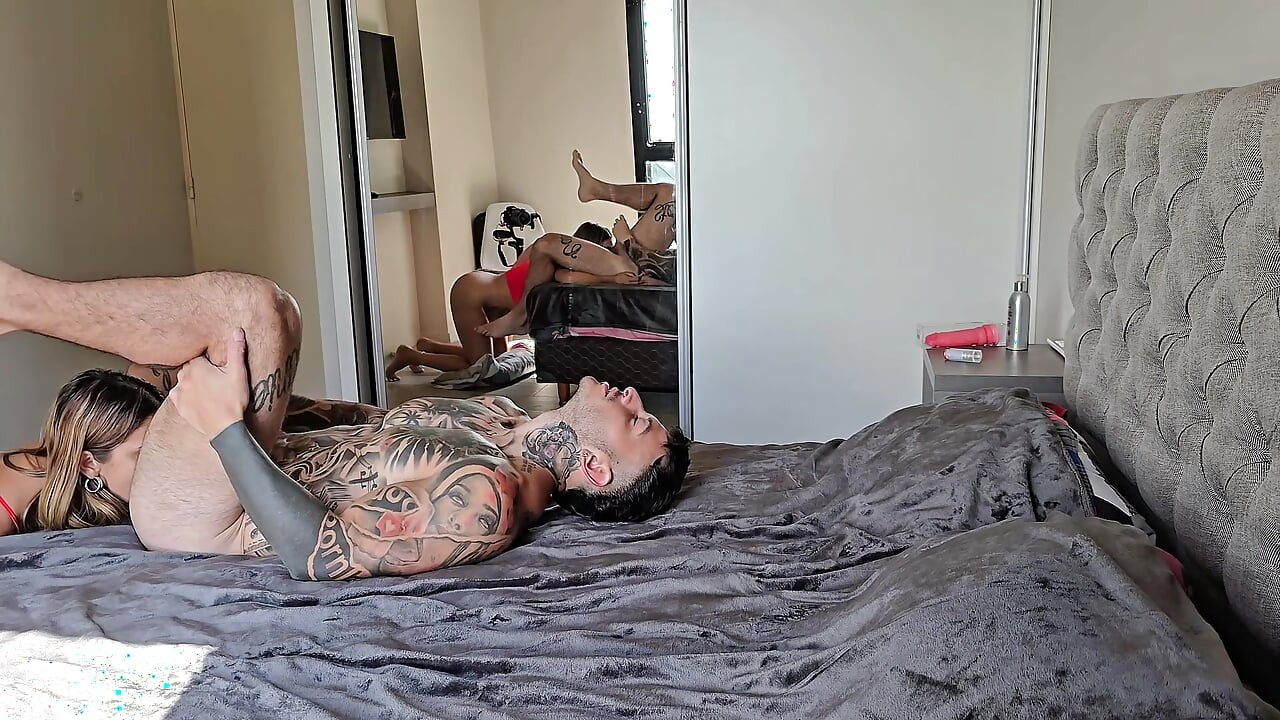 Behind the Scenes! Amateur Couple Have Sex in the Morning. Double Penetration