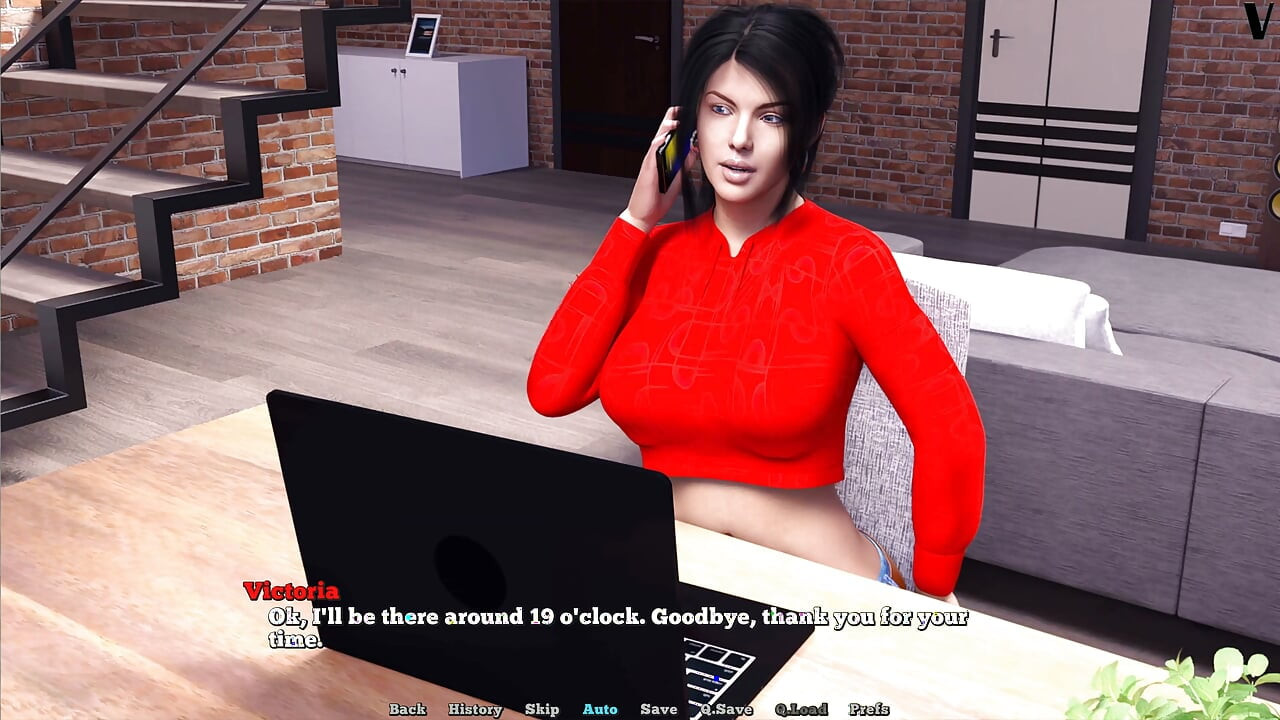 큰 도시 V0.90의 빅토리아 - 챕터 1 - 2부 - Vicky 서서히 실수로 그녀의 가장 친한 친구 Katy의 비밀을 발견하다