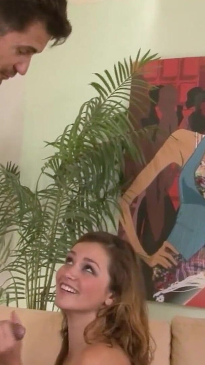 Unforgettable moment from "my horny stepdad is not afraid that he will get me pregnant"