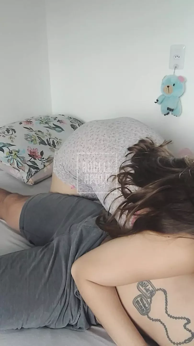 naughty wife waits for her husband's friend to dress up