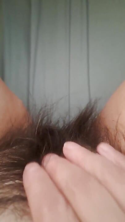 MILF Touching Her Hairy Pussy