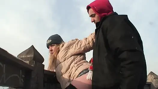 Insane Compilation: Asian Schoolgirl Sucks, Forest Fuck & Snow Pussy Licking!