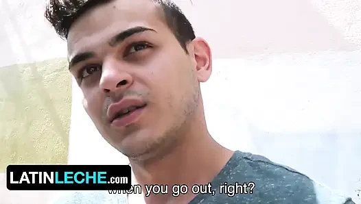 Latin Leche - Muscular Straight Boy Jacob Tyler Enjoys Some Bareback Pounding With Stranger