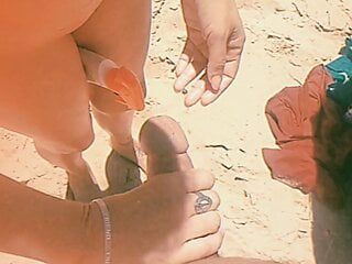 Día nudista en la playa