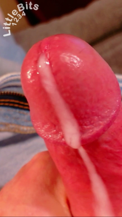 Hot Wet Pink Tiny Cock Cumshot -LittleBits1234 #35