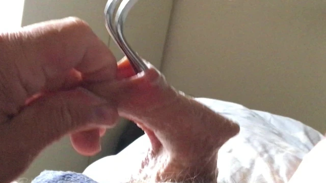 Creamy foreskin in sunshine - 30 minutes