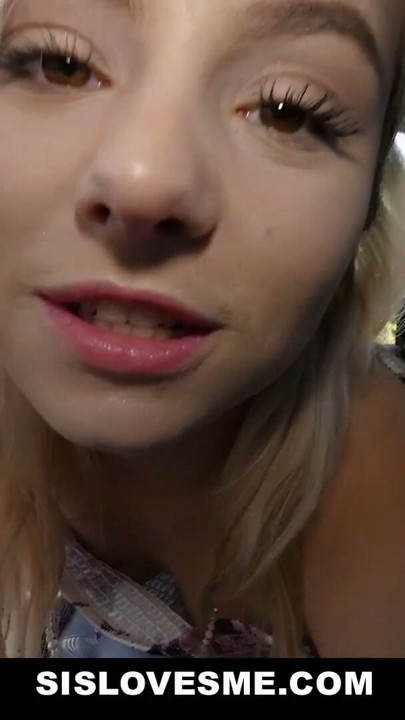 Step Sister Aria Banks Got Stuck On My Cock While Riding It - SisLovesMe | Clip 1