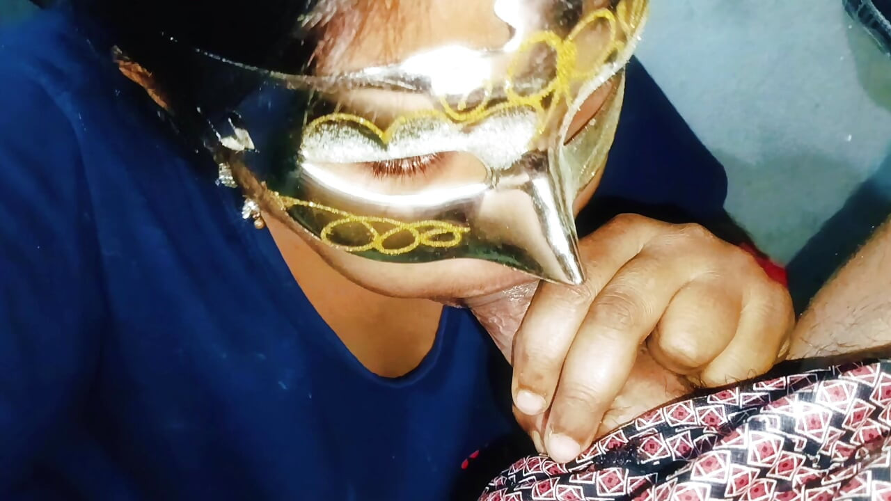 Desi bhabhi giving blowjob till cumshot in mouth - horny neha bhabhi blowjob face fucking video with clear Hindi voice