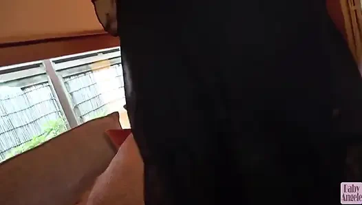 Perselingkuhan idola bagian dua. Perjalanan semalam syuting 5 kali dan latihan crot di dalam memek