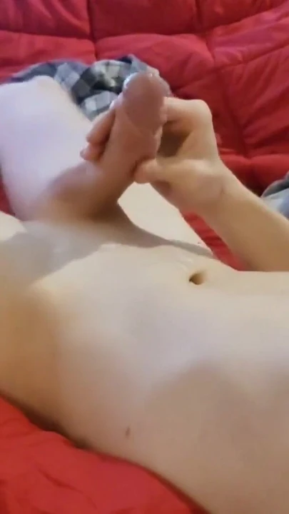 Captivating moment from "World's biggest skinny cock pumping cargo."