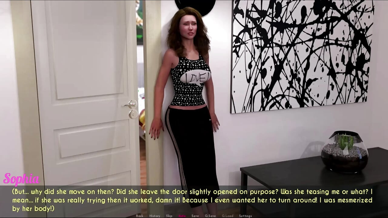 วันที่ 4 - ตอนที่ 2 - Sophia ได้แม่บ้านเซ็กซี่ทํางานให้เธอ