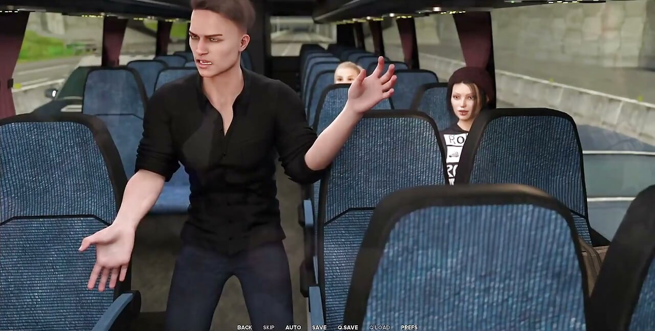 Taboo University - Hot Emo Girl Snacks All My Juicy Cum in a Bus