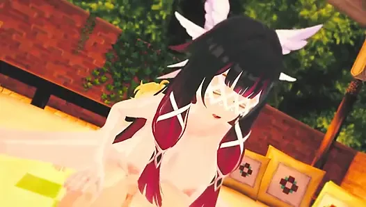 Genshin Impact - columbina hardcore-sexszene mit Äther - Hentai 3D Animation