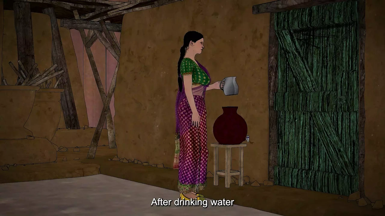 儿媳发现她的岳父在自慰，然后与他发生性关系