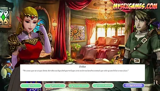 The Legend of Zelda Time to Fuck - Link Doggy Fucking Princess Zelda