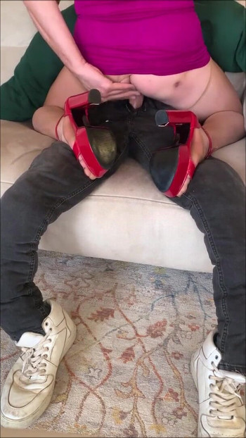 Thrilling moment from "I'm teaching my young stepson how to use a condom"