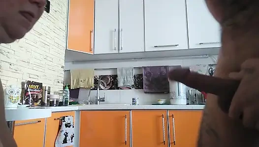 Her mouth couldn't take that much cum