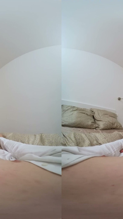 Latina Lingerie Teen Gives Me a Footjob - Virtual Real Porn | Clip 1