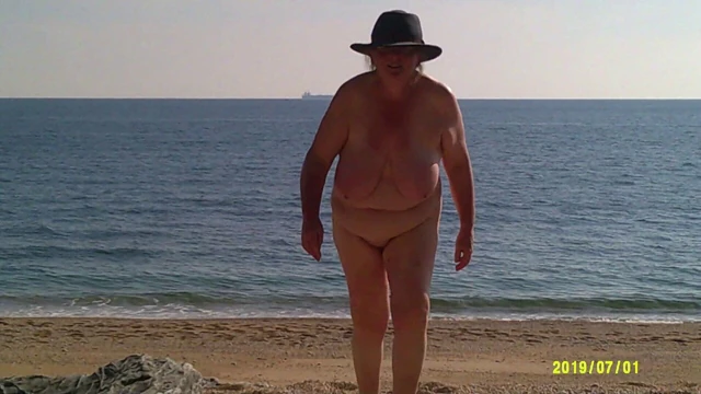 Jan at the beach