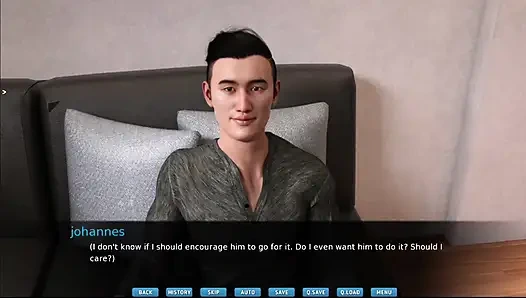 Bound to please #3 - Johannes watched Julia taking a nap in sexy nighty's.