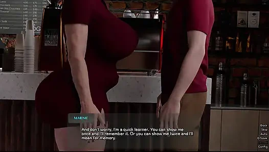 Годсон, ремейк 3, Нина одета как шлюшка