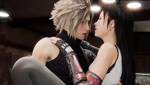 Final Fantasy 7 FF7 - Tifa + Aerith All Work 2025 WM - Gradasi Warna Penuh (Suara) oleh Aries Animasi Penganiayaan Bokep Hentai 3D
