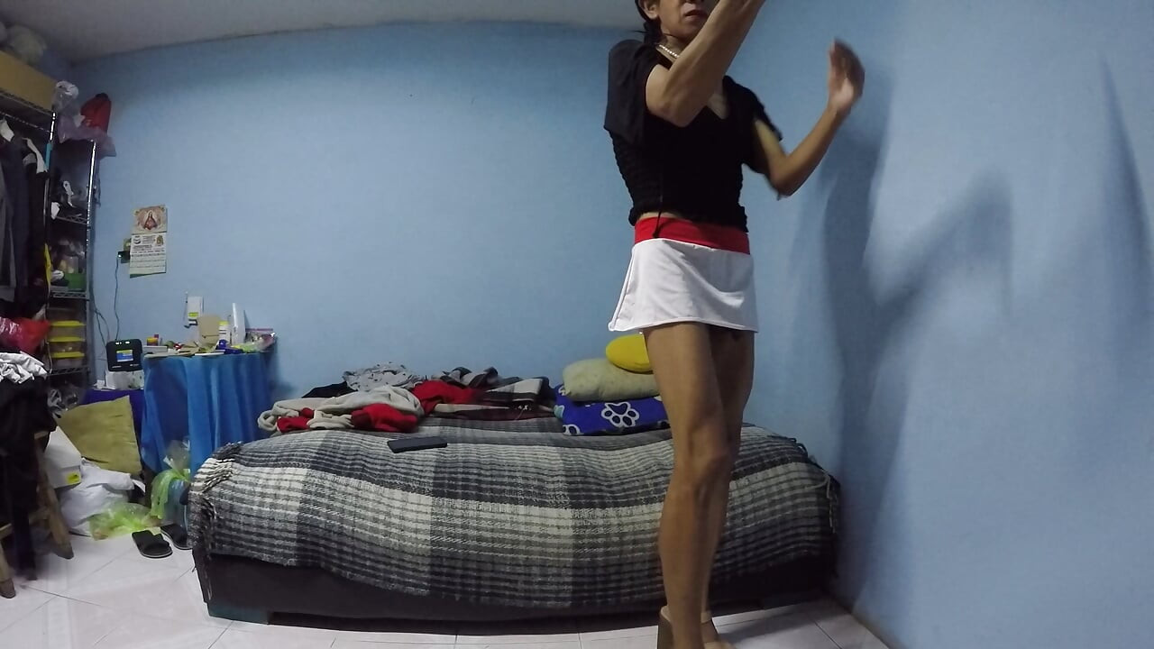Joselynne Crossdresser In Skirt And Heels Butthole And My Cock To Web