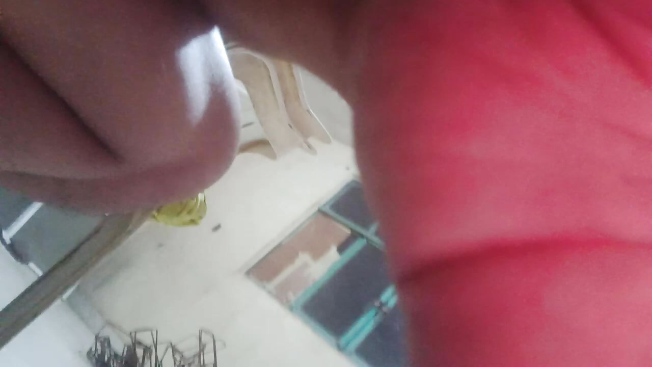 Hot skinny masturbating alone