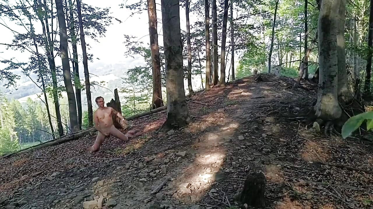 Hardcore Outdoor: Rough Handjob in Fresh Air