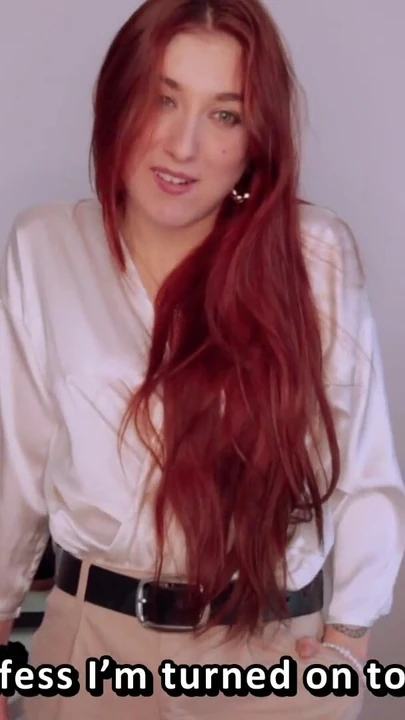Emotional moment from "ASMR JOI (French with subs) - The Barber Shop."