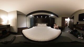 Thủ dâm khắp nơi trong phòng khách sạn VR
