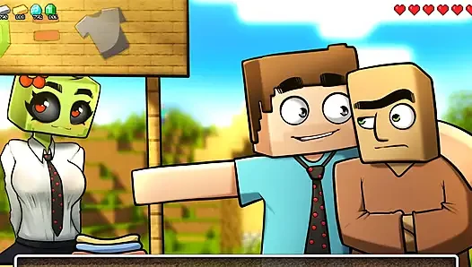 Minecraft Horny Craft - Part 50 Herobrine! Creeper Wife! by Loveskysanhe...