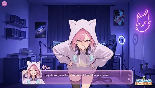 Sex Apartment 2: Grand Hotel Gameplay Part 3 - Mia Performs a Private Show with Taro