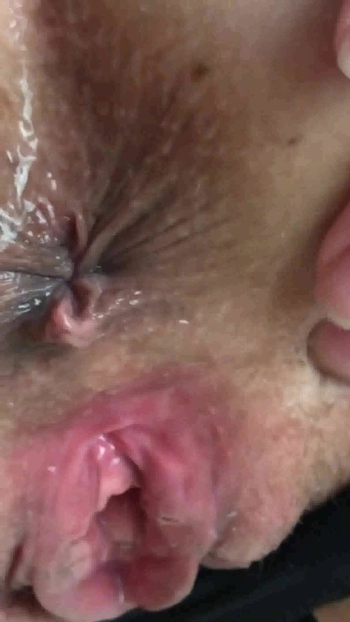 Please Pee and Cum Inside My Pussy. Vaginal Pissing Sex. Dripping Creampie Close-up. | Clip 2