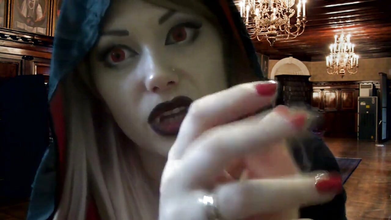 Vaarallinen vampyyri rankaise ja lypsää kyrpääsi
