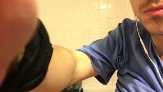 licks his own dick somehow