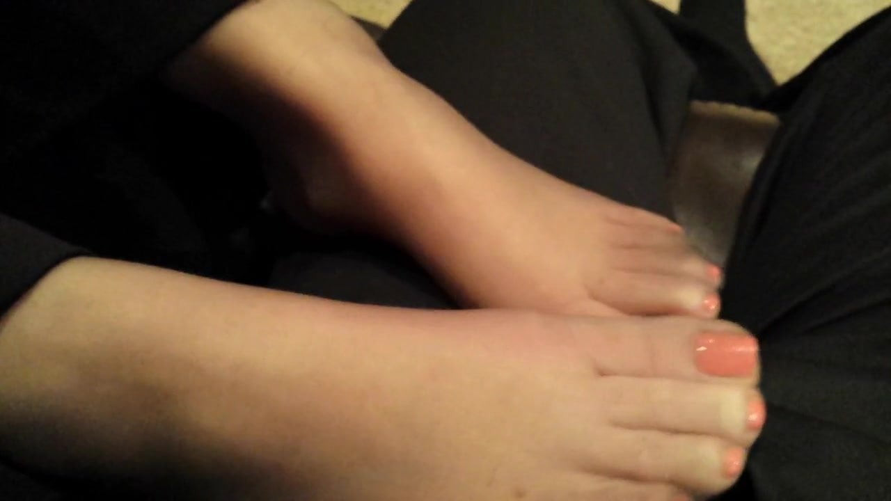 नायलॉन Footjob