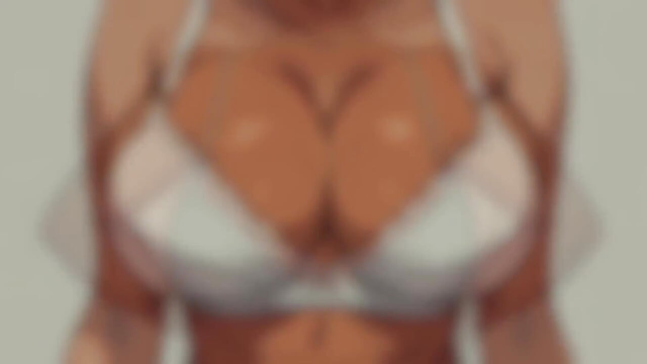 Sexy con curvas maduras sujetador y bragas