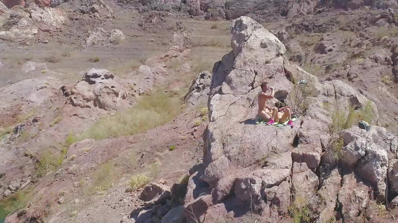 Fucking and Sucking on top of a mountain