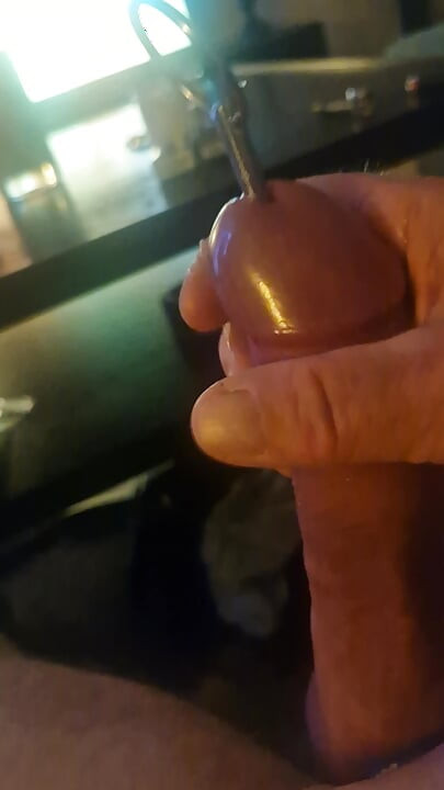 Sounding My cock
