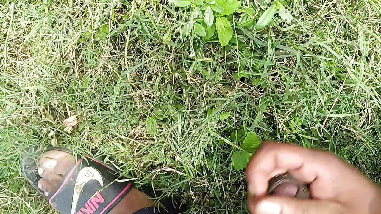 Beautiful forest big cock masterb