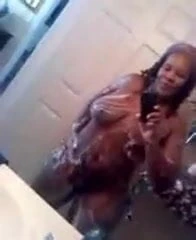 Senora Price Butt Naked and Wet